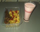 A picture of step 3 of Homemade milkshake.
