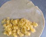 Stuffed gud Jaggery chapati recipe step 2 photo