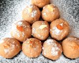 A picture of step 5 of Chauhaare & nuts ladoo(Dry dates ladoo).