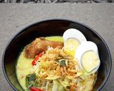 Foto langkah ke 9 dari resep Soto Ayam.