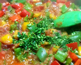 Foto del paso 4 de la receta: Fideos con bacalao y langostinos 🍅🦐🐟 🌻 🌶