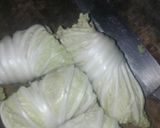 Foto langkah ke 4 dari resep Sawi gulung isi pindang tongkol.