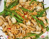 Hình bước làm 6 của món Mì xào ốc móng tay