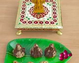 A picture of step 10 of Bappa's Favourite Coffee Walnut Modak.