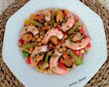 Foto del paso 12 de la receta: Ensalada de garbanzos con langostinos y mejillones