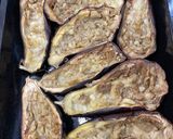 A picture of step 5 of Papoutsakia.