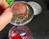A picture of step 2 of Rose Drink With Sabja Seeds.