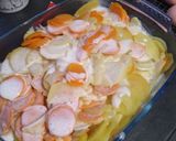 Une image de l'étape 2 de Gratin aux 2 fromages.