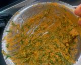 A picture of step 3 of Fried methi bhajiya.