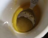 A picture of step 2 of Italian coffee panna cotta dessert.