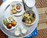 Hình bước làm 5 của món Canh móng giò nấu rau củ