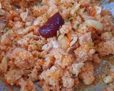Hình bước làm 5 của món Cơm chiên kim chi