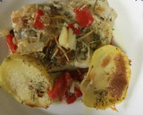 Foto del paso 6 de la receta: Bacalao al horno con verduras
