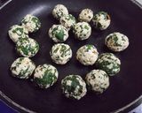 A picture of step 2 of Spinach Malfatti (Spinach Paneer Balls in Roasted Bell Pepper & Walnut Gravy).