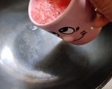 A picture of step 2 of Watermelon pudding.