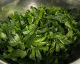 A picture of step 3 of Collard Green - Bean Salad.