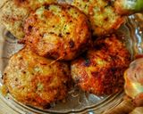 A picture of step 9 of Peshawari style aloo kabab.