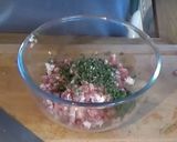 A picture of step 1 of Pork Pies.