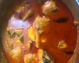 A picture of step 5 of Fish Mango Curry.