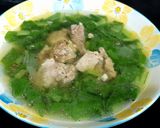 Hình bước làm 3 của món Canh cải ngọt nấu lưỡi heo