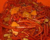 Foto langkah ke 7 dari resep Mie Goreng Merah (Mie Yamin) khas Banjarmasin #herlinwidodo.