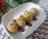 A picture of step 12 of Mango Coconut Ladoo.