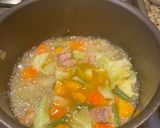 Hình bước làm 2 của món Soup thịt heo