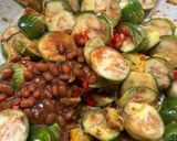 Foto langkah ke 5 dari resep Tempe Tahu Sayur Terong Tauco Medan.