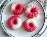 Foto langkah ke 4 dari resep Puding Santan Red Velvet.