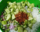 รูปขั้นตอนการทำที่ 5 ของ ยำขนมจีน (ปลาร้า)​