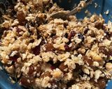 Műzli házilag gyümölcsökkel (gluténmentesen) recept fázis 3 fotója