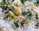 A picture of step 8 of Veg. Pardaya Biryani.