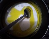 A picture of step 1 of Badam nariyal barfi.