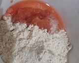 A picture of step 3 of Colourful Puri.