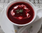 A picture of step 4 of Beetroot Soup.