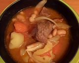A picture of step 9 of Beef Stew with White Beans and Vegetables.
