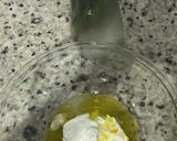 A picture of step 1 of Easy Turkish Poğaça stuffed with feta cheese.