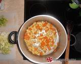 Σούπα-βάλσαμο, με πράσα, καρότα και πατάτες φωτογραφία βήματος 5