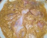 A picture of step 3 of Chicken qorma aloo.
