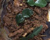 Foto langkah ke 5 dari resep Rendang kering hitam.