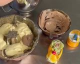 Foto langkah ke 6 dari resep Bolu Marmer Orange chocolate🍊.