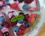 Une image de l'étape 4 de 🍉Tarte Fraîcheur Pastèque Fruits Rouges.