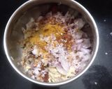 A picture of step 2 of Corn Paratha.