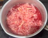 Foto langkah ke 2 dari resep Puding Lumut Merah Putih.