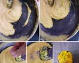 A picture of step 5 of Moong Dal Halwa.
