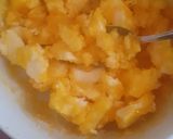 A picture of step 2 of Buchweizenkuchen/ Buckwheat cake.