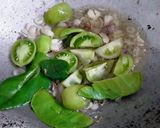 Foto langkah ke 3 dari resep Pindang Tongkol Sambal ijo dgn Terong dan Pete.