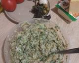 Pizza (chicken pizza with spinach) recipe step 3 photo