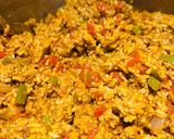 A picture of step 5 of Naked Taco Supreme.