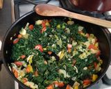Foto del paso 3 de la receta: Budín de espinacas y pan